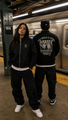 STREETCLUSIVE BOMBER JACKET BLACK
