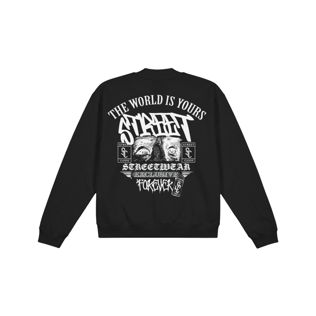 STREETCLUSIVE BOMBER JACKET BLACK
